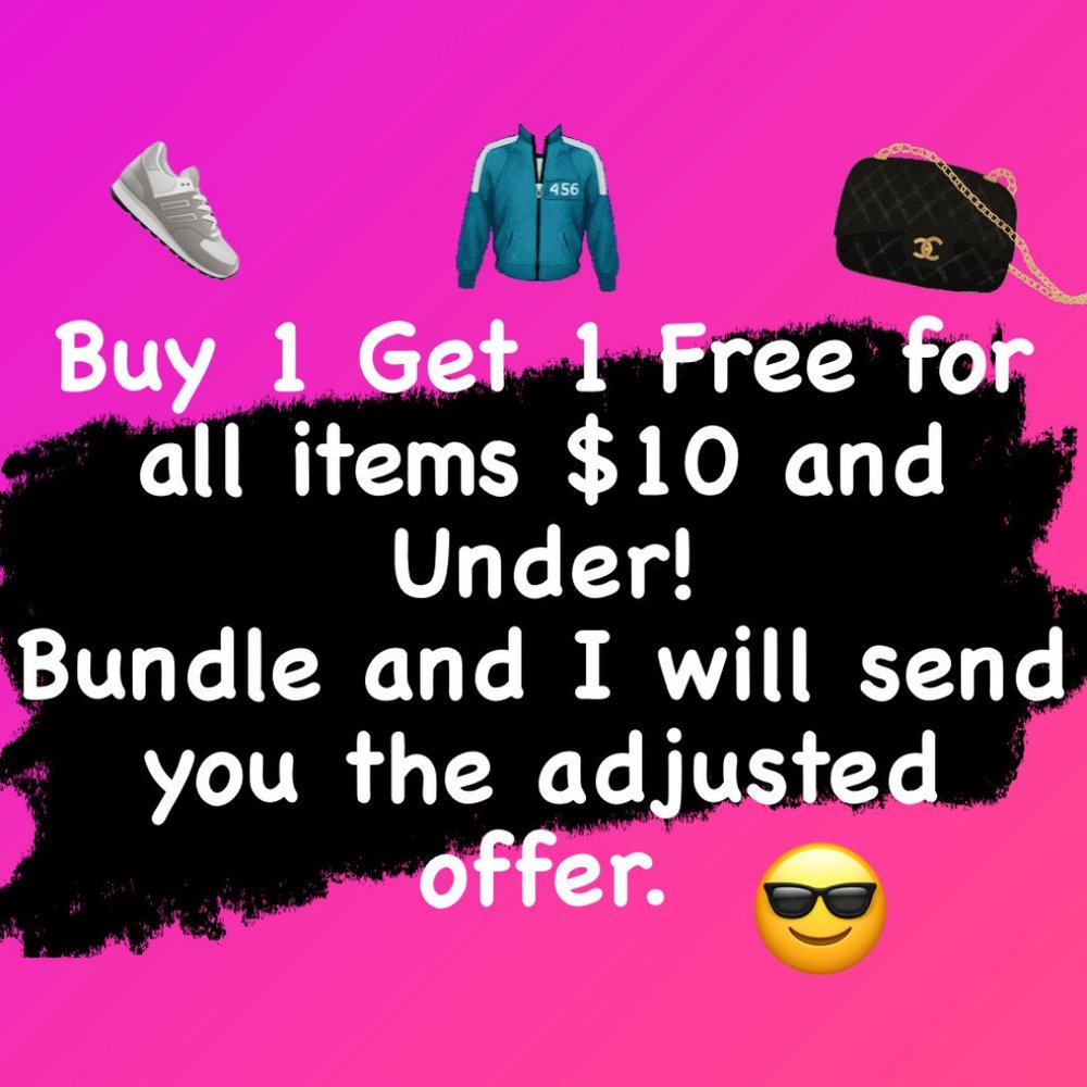 Buy 1 Get 1 Free Sale!